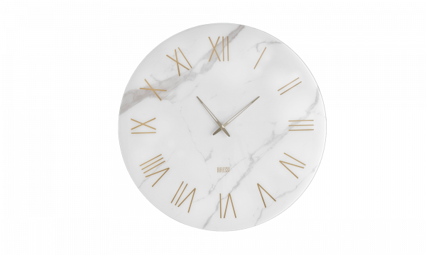 portofino wall clock white made in italy